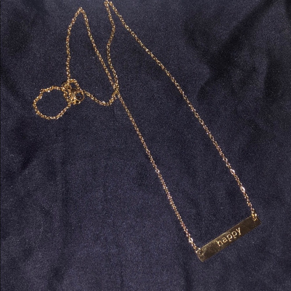 “HAPPY” necklace